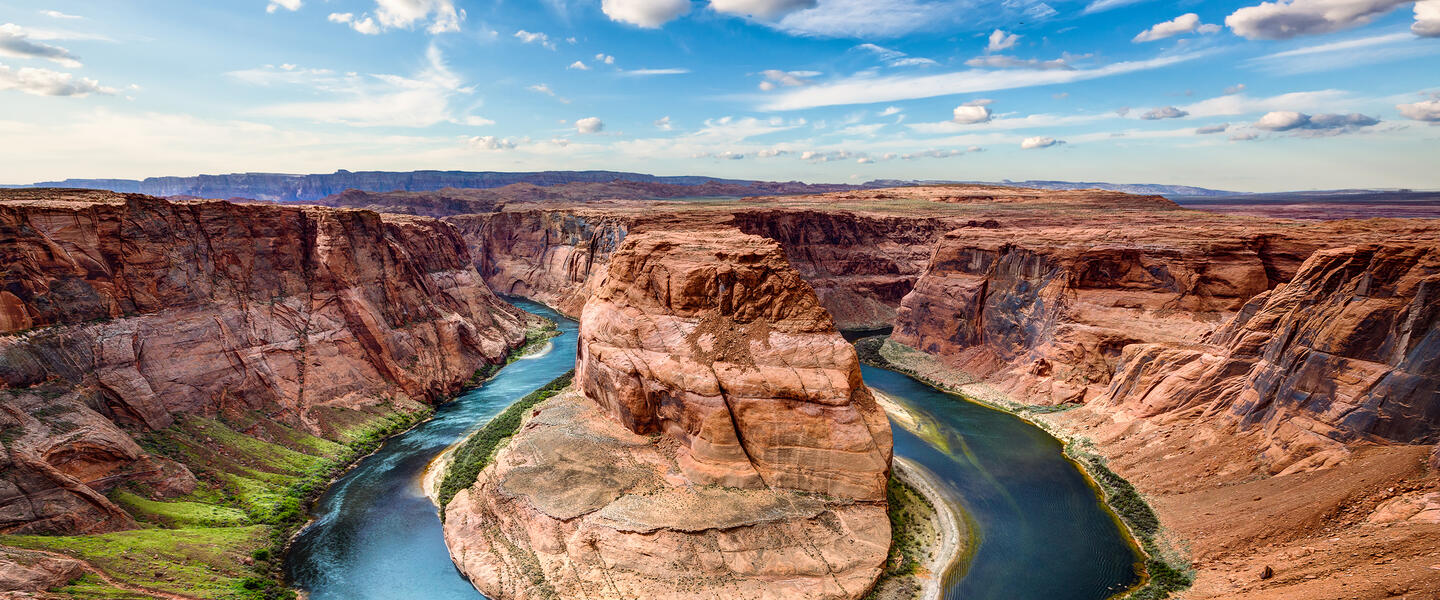 USA ─ Panorama von Ost nach West