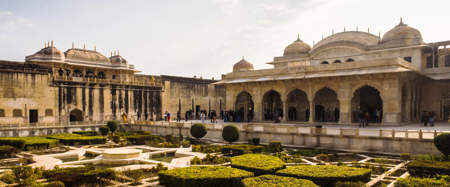 Taj Mahal und Tigerpirsch